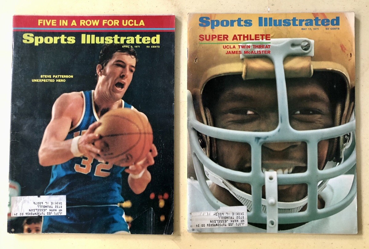 UCLA Bruins Basketball Football 1971 Sports Illustrated