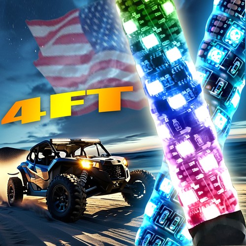 What's the best LED whip flag pole