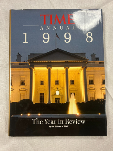 Time Annual hardback books w/ dustcovers for year 1995, 1997 & 1998 - Foto 14 di 19