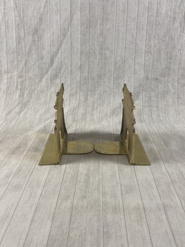 Mid-Century Hollywood Regency Brass Chinese Pagoda Bookends - A Pair - Picture 2 of 8