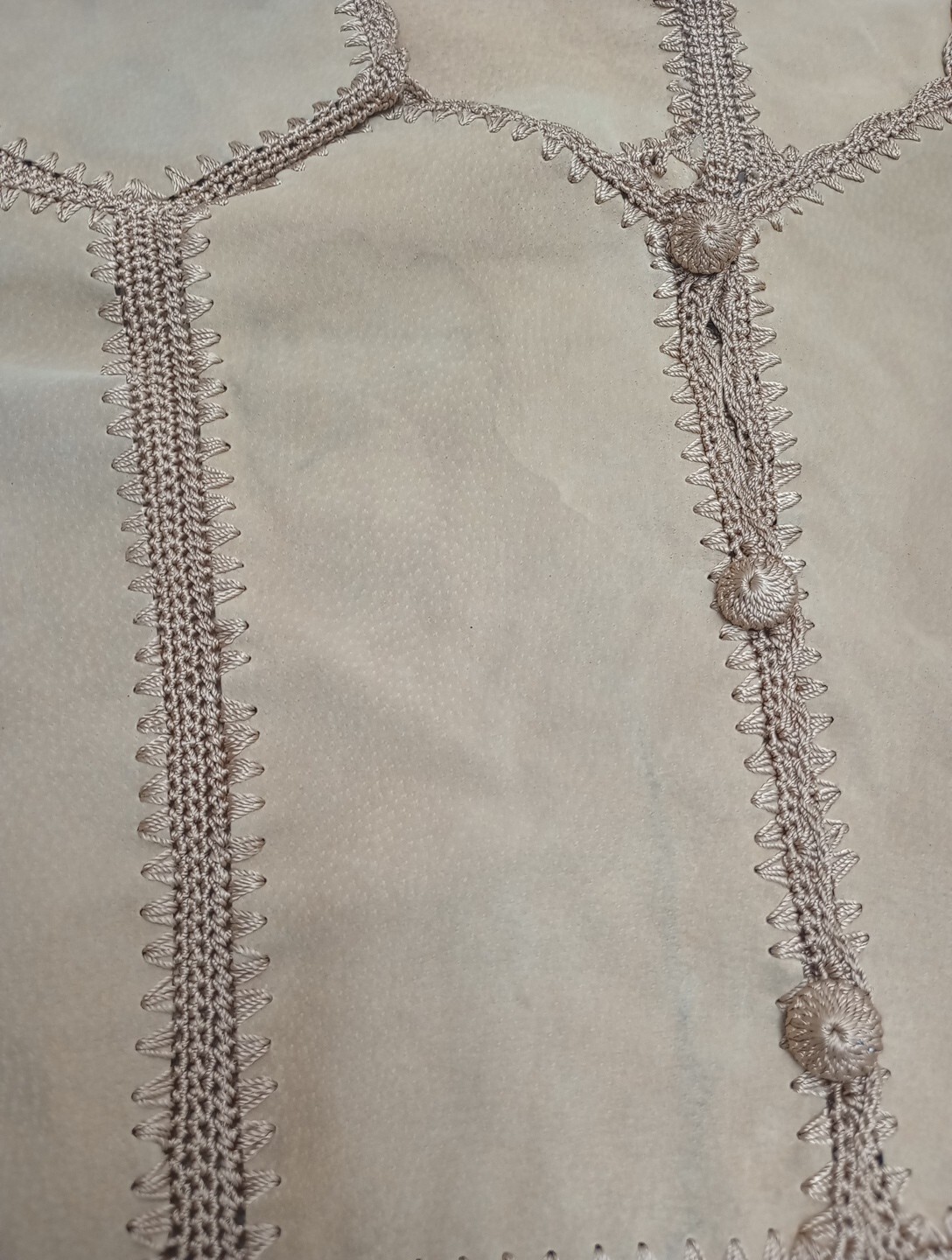 Suede Essentials Brown Patchwork Button Shirt Jac… - image 16