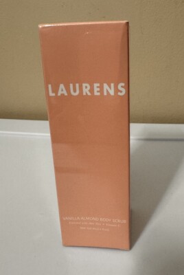 Skincare by Laurens VANILLA ALMOND BODY SCRUB - 100nl / 3.5oz NWB