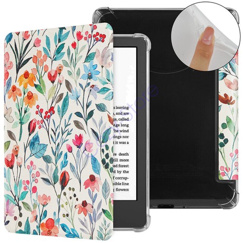 For Amazon Kindle Paperwhite Signature 12th Gen 2024 7" Leather Smart Case Cover - Picture 46 of 49
