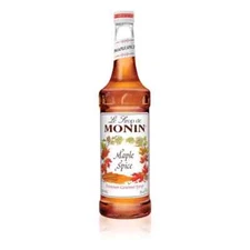 Monin Maple Spice Syrup (750mL), H-Maple Spice