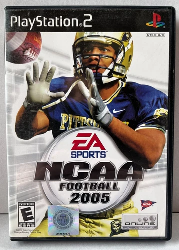 PS2 NCAA Football 2005 (Sony PlayStation 2, 2004) w/manual, EA Sports, Free Ship