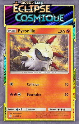 Carte Pokémon Solgaleo Reverse SL12 Éclipse Cosmique 142/236 - Française Near Mint