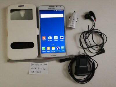 SAMSUNG GALAXY NOTE 3 NEO WHITE 16GB RAM WORKING COMPLETE READY TO USE