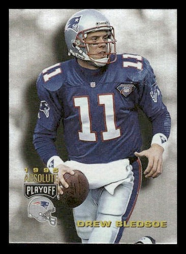 Drew Bledsoe #11 1995 Playoff Absolute card