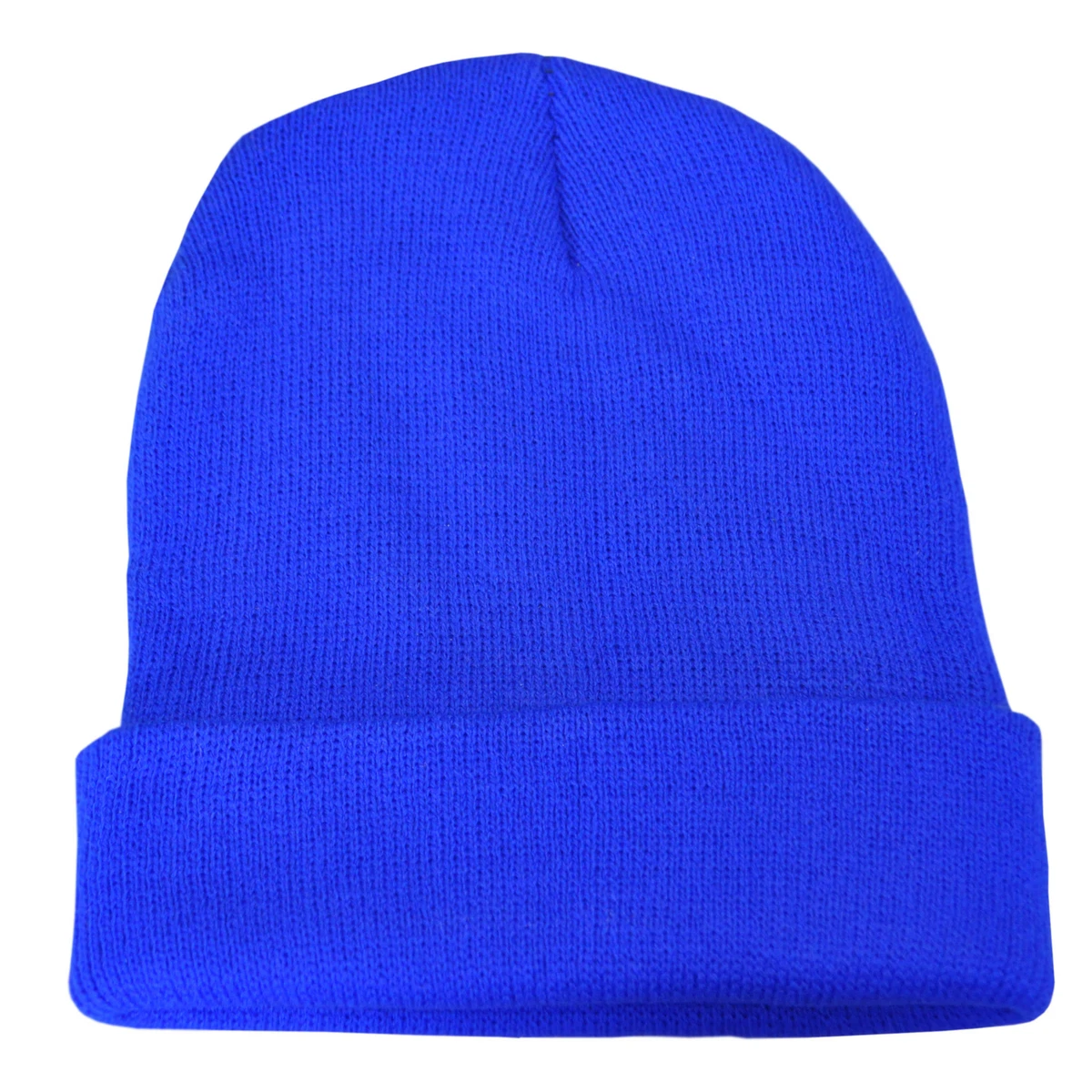 blue winter beanie
