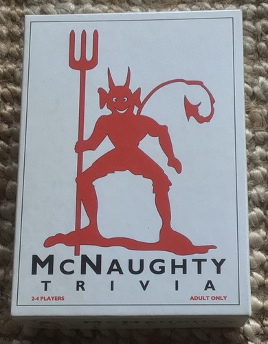 Mc Naughty Adult Naughty Trivia Game, 2-4 Players, Adults Only, New Unused - 第 1/7 張圖片