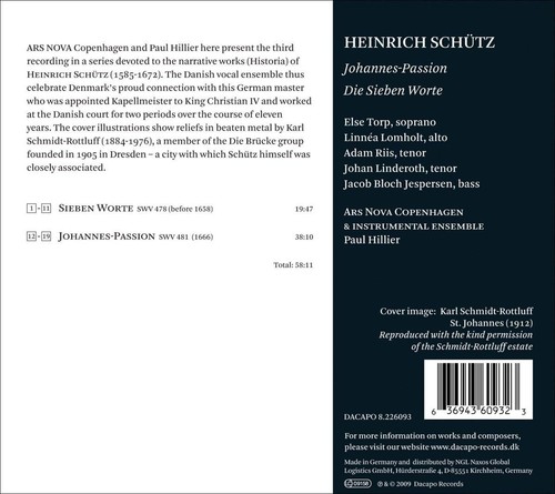Schutz Die Sieben Worte Die Sieben Worte Jesu Christi Am Kreutz Johannes-Pass - Imagen 2 de 3