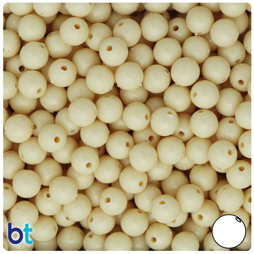 BeadTin Opaque 8mm Round Plastic Craft Beads (300pcs) - Color choice - 第 18/29 張圖片