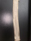 HEAVY 57.9g Vintage Milor Italy 925 Sterling Silver Two-Tone Riccio Chevron Mesh — photo 3