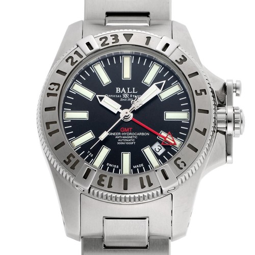 Ball Engineer Hydrocarbon Gmt Date Dg1016A Automatic SS Black Dial 40mm Grade A - 第 1/9 張圖片