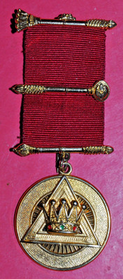 St Michael Chapter No 7833 Freimaurer Vergangenheit MEZ Juwel PZ Royal Arch