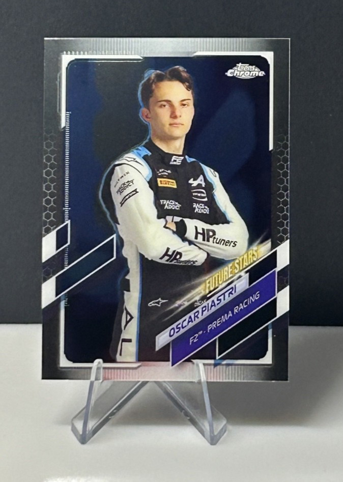 2021 Topps Chrome Formula 1 F1 Oscar Piastri Future Stars #59