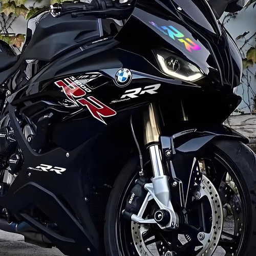 2x Calcomanía adhesiva reflectante para BMW S1000RR RR dibujo lateral carrocería blanca - Imagen 4 de 16
