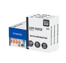 Pen Gear Copy Paper, 8.5" x 11", 92 Bright, White, 20 lb., 3 Ream Case 1,500 Sh