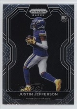 2020 Panini Chronicles Prizm Black Justin Jefferson #PB-9 1cz3