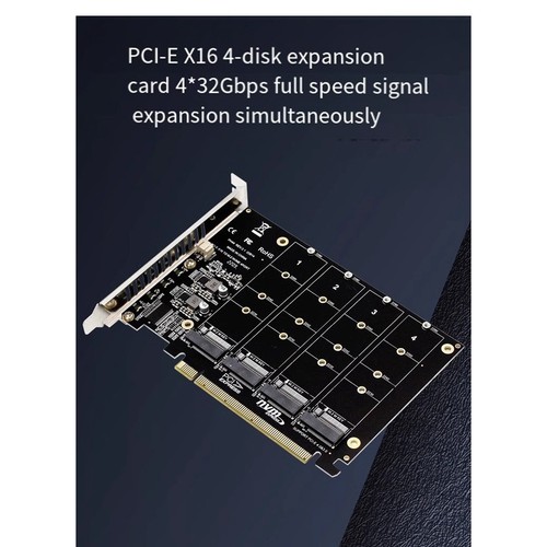 Festplattenerweiterungskarte NVME-Protokoll Disk Array Card Mainboard PCI-E2875 - Afbeelding 5 van 10