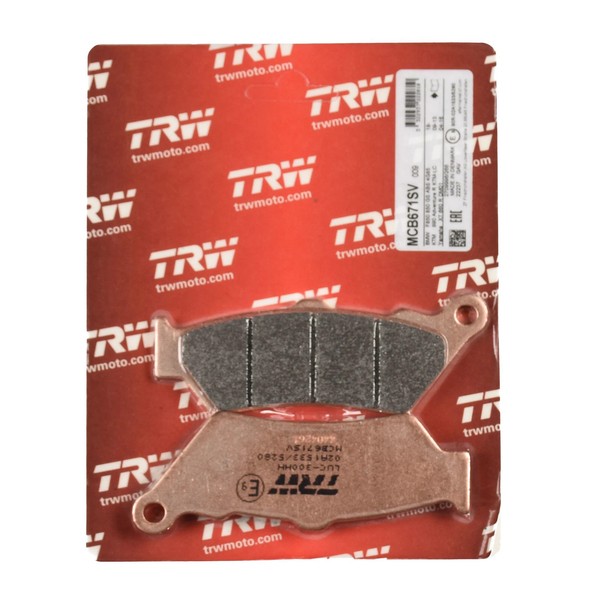 Trw Bremsbelag Sinter Street (FüR: Husqvarna Enduro 701 Abs 17-21 Vorne )-image
