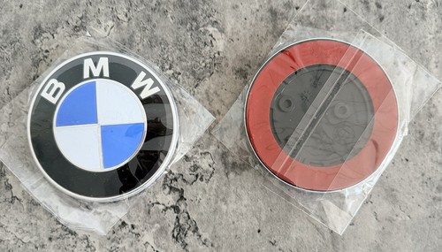 82MM 3 LOCH BMW MOTORHAUBE BADGE CAP EMBLEM 1ER F20 F21 F22 3ER F30 4 F32 - Bild 1 von 5