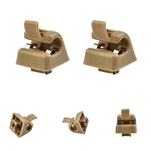 Sun Visor Clips Holders For Mercedes W123 W124 W126 W140 W201 SET OF 2 NEW - Picture 2 of 24