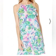 Lilly Pulitzer Billie mermaid in the shade print dress