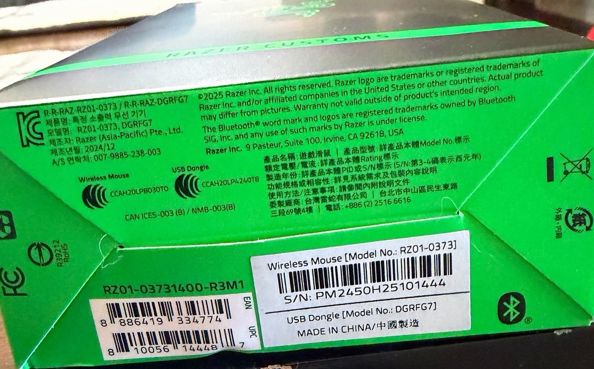 Razer Orochi V2 Wireless Gaming Mouse Hello Kitty and Friends
