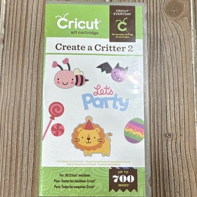 Cricut Create a Critter 2 Animals Art Cartridge, MPN 2001801