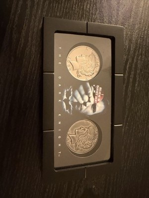 The Dark Knight Two-Face Münz-Set | Harvey Dent Coin | DC Comics 2008 | Box