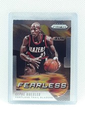 Clyde Drexler 2019-20 Panini Prizm Basketball Fearless - Portland Trail Blazers