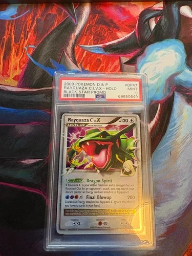 Pokemon Rayquaza C LV. X #DP47 Holo PSA 9 Mint