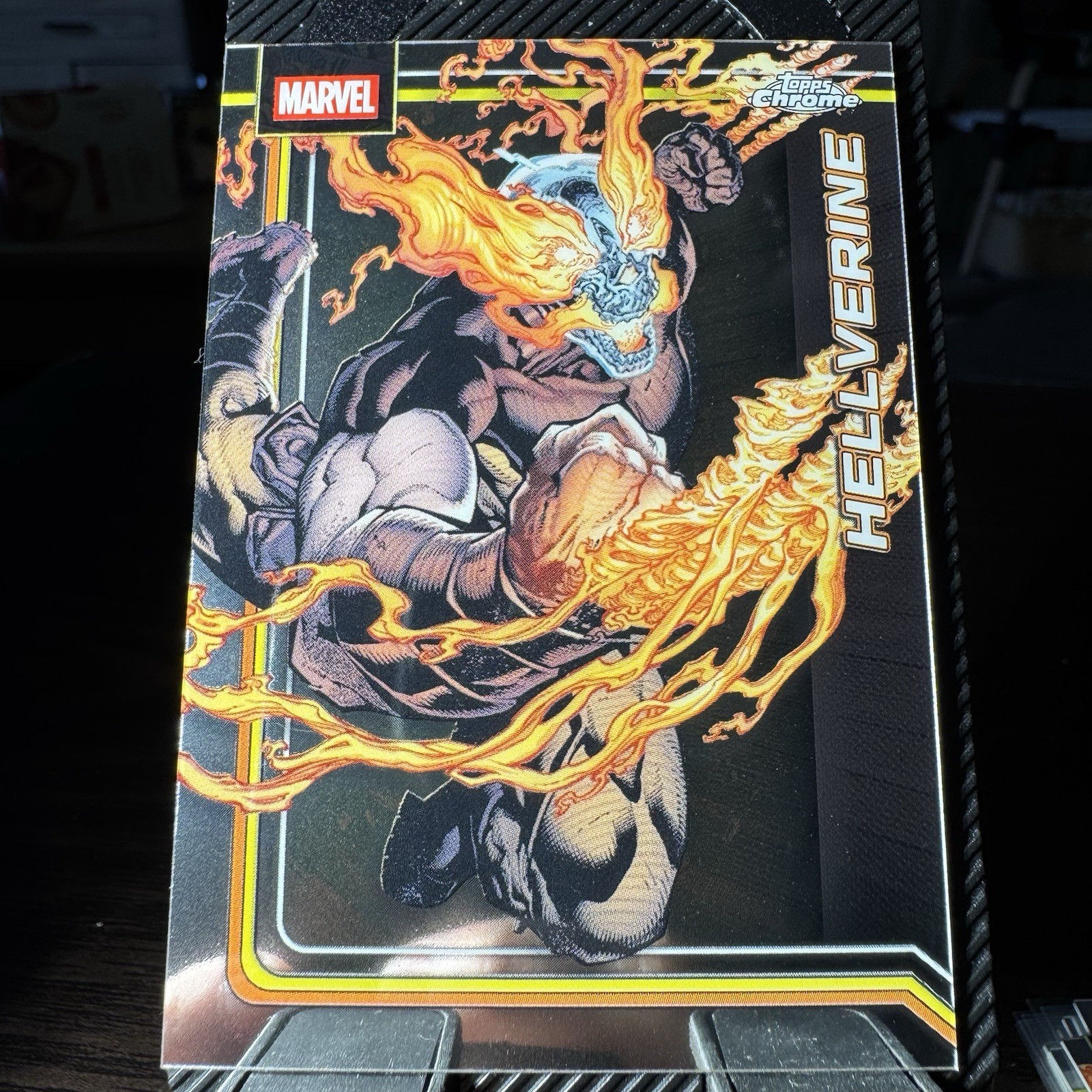 2026 Topps Chrome Marvel Comics Hellverine #125
