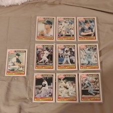 Topps MLB 1989 Team MVPs Card Lot Boggs Murphy Sierra Carter Langston - 10 Cards