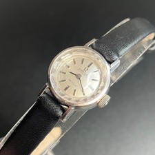 Omega De Ville Automatic Watch with Crystal Glass Used Rare Model