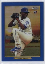 2020 Topps Turkey Red Chrome Series 2 Blue Refractor 50/50 Justin Dunn 2s2