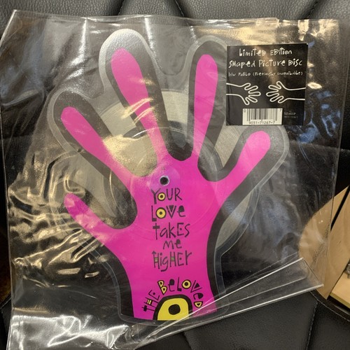 The Beloved Your Love Takes Me Higher 7" geformte Pic Disc. Lichtmarkierung am Rand - Bild 1 von 4