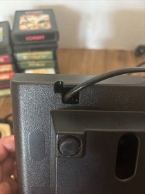 ATARI 2600 Darth Vader Black Console w Gemstick Controller & 13 Game Lot Tested