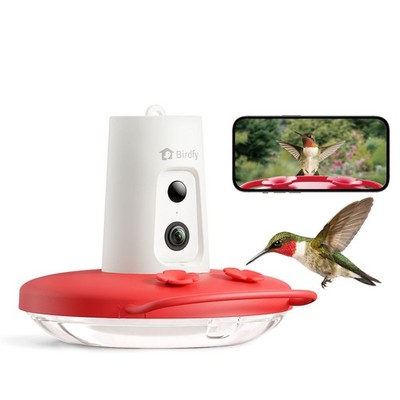 Birdfy Smart Hummingbird Feeder Size: 14 Oz