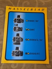 HASSELBLAD Vintage 1977 Catalog Brochure Sweden English 7001E