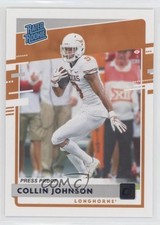 2020 Panini Chronicles Draft Picks Press Proof Blue Collin Johnson #13 04n9