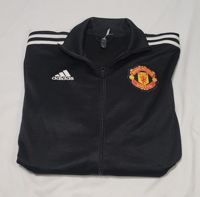 Adidas MANCHESTER UNITED Full-Zip AEROREADY Embroidered Logo Track