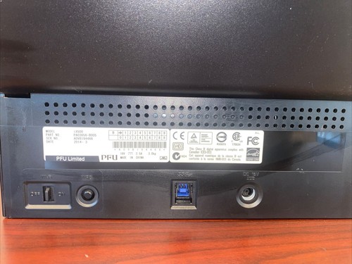 Fujitsu ScanSnap ix500 USB Color Document Scanner duplex WIFI w/ Adapter 600DPI - Picture 3 of 4