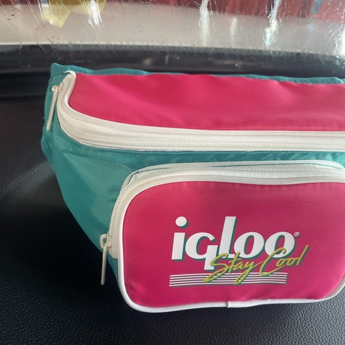 Iglu Throwback "Stay Cool" Retro Kühltasche Gürteltasche Bauchtasche 3 Dosen Kapazität - Bild 8 von 9
