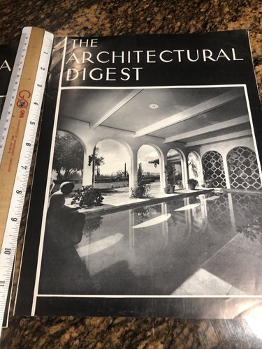The Architectural Digest Magazine Mid Century Modern Vintage Book Lot #1 - Picture 7 of 23