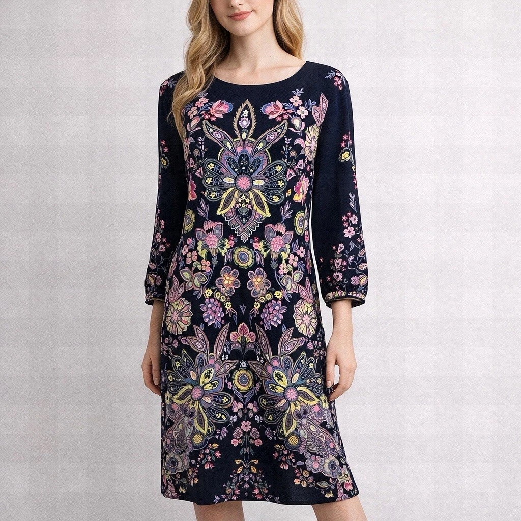 womens petite beach dresses Petite Studio's Lorraine Summer Dress in Red Floral