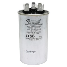 30/5 uF 30 5 MFD 370V/440V Dual Run Start Round AC Capacitor for Heat Pump