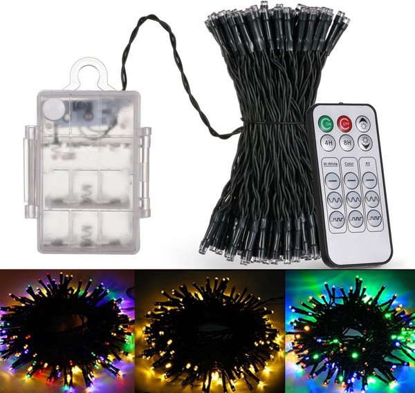 Lichterkette 15M 150 Leds Warmweiß RGB Dimmbar Mit Timer 9 Modi-image