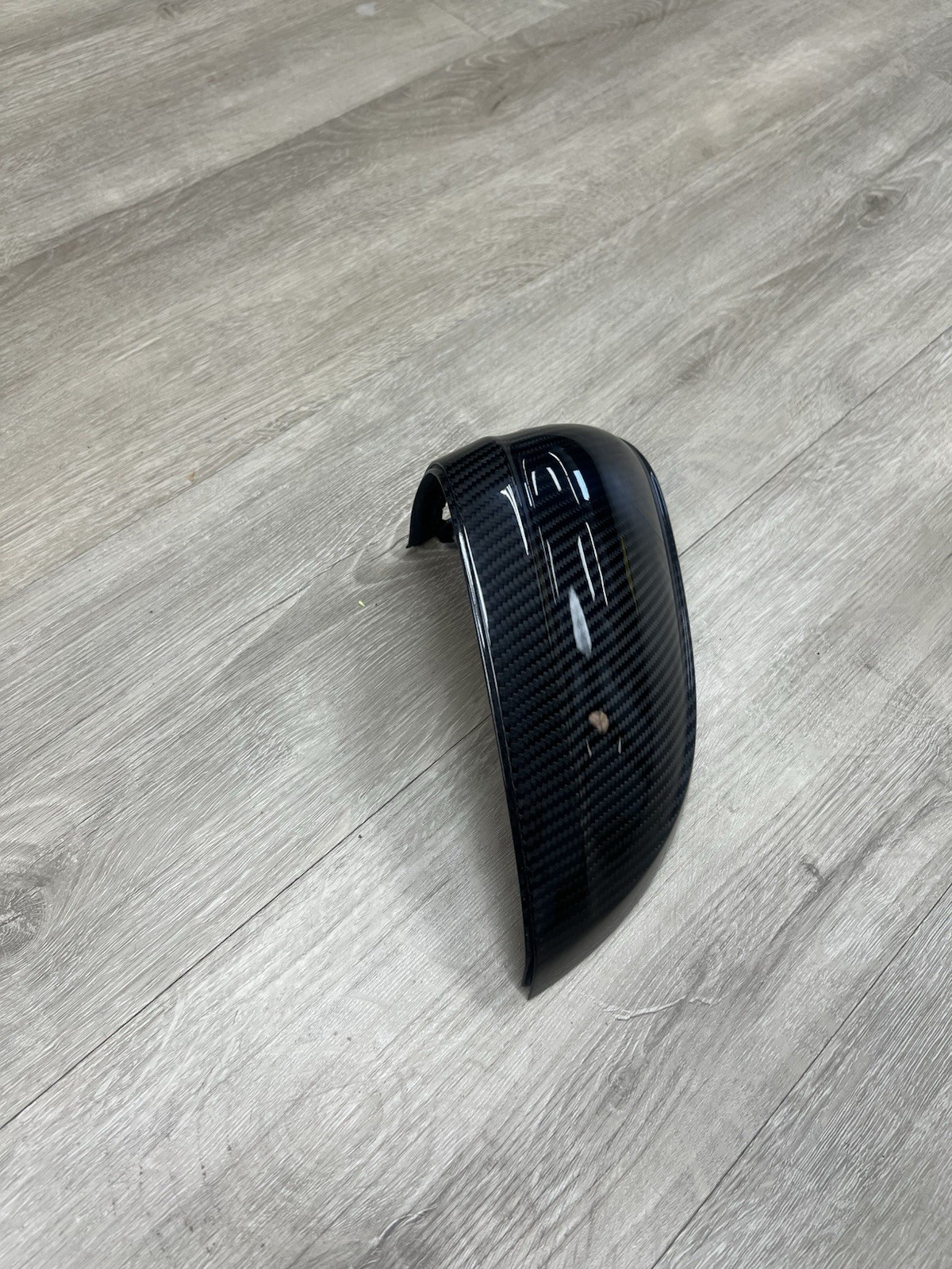 2017 AUDI R8 FRONT RIGHT/PASSENGER CARBON FIBER DOOR MIRROR COVER 4S0857527 OEM